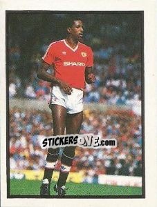 Sticker Viv Anderson - Mirror Soccer 1988 - Daily Mirror