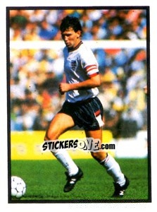 Sticker Bryan Robson - Mirror Soccer 1988 - Daily Mirror