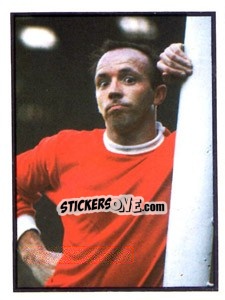 Sticker Nobby Stiles - Mirror Soccer 1988 - Daily Mirror