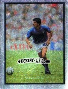 Sticker Salvatore Bagni - Mirror Soccer 1988 n. 353 - Daily Mirror