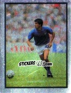 Cromo Salvatore Bagni - Mirror Soccer 1988 - Daily Mirror