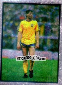 Sticker Glenn Hysen - Mirror Soccer 1988 - Daily Mirror