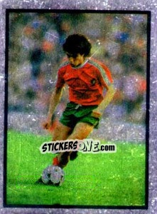 Sticker Paolo Futre - Mirror Soccer 1988 - Daily Mirror