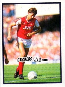 Sticker Tony Adams - Mirror Soccer 1988 - Daily Mirror