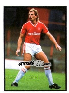Sticker Steve Thompson - Mirror Soccer 1988 - Daily Mirror
