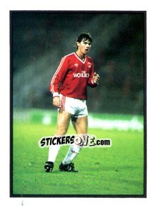 Sticker Robert Lee - Mirror Soccer 1988 - Daily Mirror