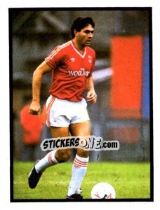 Sticker Paul Miller - Mirror Soccer 1988 - Daily Mirror