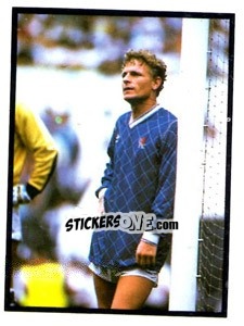 Sticker Micky Hazard - Mirror Soccer 1988 - Daily Mirror