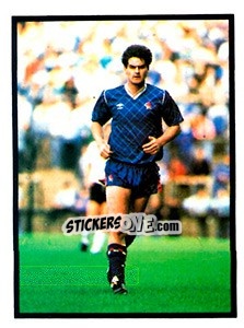 Sticker Steve Clarke - Mirror Soccer 1988 - Daily Mirror