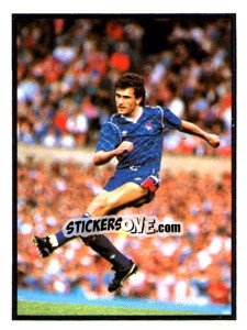 Sticker Tony Dorigo - Mirror Soccer 1988 - Daily Mirror