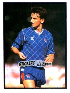 Sticker Pat Nevin - Mirror Soccer 1988 - Daily Mirror