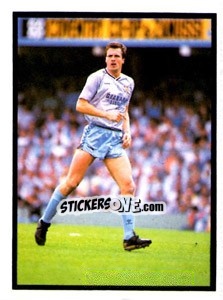 Sticker Keith Houchen - Mirror Soccer 1988 - Daily Mirror