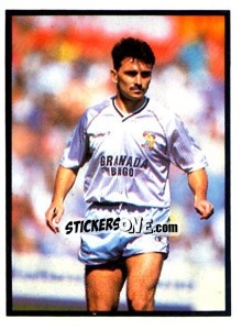 Sticker Micky Gynn - Mirror Soccer 1988 - Daily Mirror
