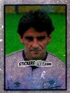 Sticker John Gregory - Mirror Soccer 1988 - Daily Mirror