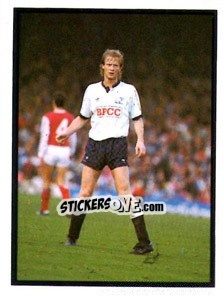 Sticker Mark Wright - Mirror Soccer 1988 - Daily Mirror