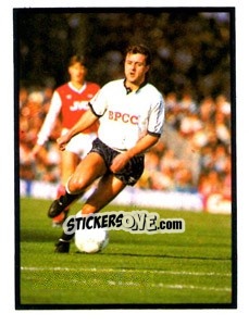 Sticker Bobby Davison - Mirror Soccer 1988 - Daily Mirror