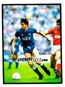 Sticker Graeme Sharp - Mirror Soccer 1988 n. 74 - Daily Mirror