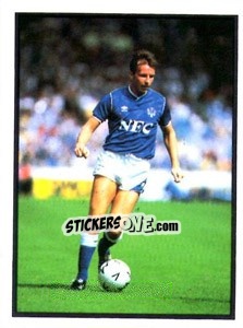 Sticker Trevor Steven - Mirror Soccer 1988 - Daily Mirror