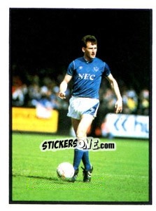 Cromo Dave Watson - Mirror Soccer 1988 - Daily Mirror