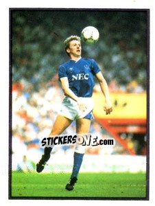 Sticker Gary Stevens - Mirror Soccer 1988 - Daily Mirror