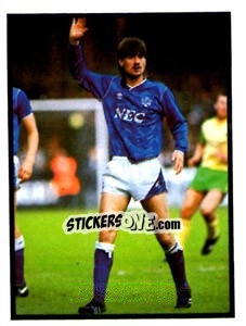 Cromo Ian Snodin - Mirror Soccer 1988 - Daily Mirror