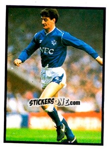 Sticker Wayne Clarke - Mirror Soccer 1988 - Daily Mirror