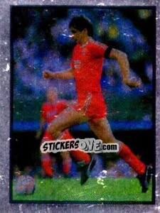 Sticker Alan Hansen - Mirror Soccer 1988 - Daily Mirror