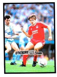 Sticker Peter Beardsley - Mirror Soccer 1988 - Daily Mirror