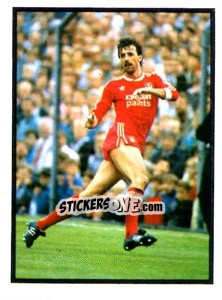 Sticker Mark Lawrenson - Mirror Soccer 1988 - Daily Mirror