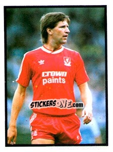 Sticker Ronnie Whelan - Mirror Soccer 1988 - Daily Mirror