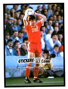 Sticker Ray Houghton - Mirror Soccer 1988 - Daily Mirror