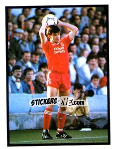 Cromo Ray Houghton - Mirror Soccer 1988 n. 96 - Daily Mirror