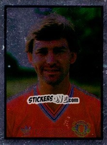 Sticker Bryan Robson - Mirror Soccer 1988 - Daily Mirror