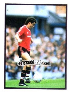 Sticker Arthur Albiston - Mirror Soccer 1988 - Daily Mirror