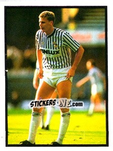 Sticker Brian Mc Clair - Mirror Soccer 1988 - Daily Mirror