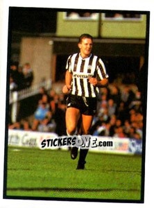 Sticker Peter Jackson - Mirror Soccer 1988 - Daily Mirror