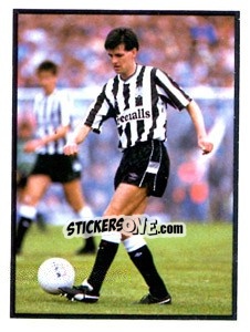 Sticker Kenny Wharton - Mirror Soccer 1988 - Daily Mirror