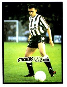Sticker Mirandinha - Mirror Soccer 1988 - Daily Mirror