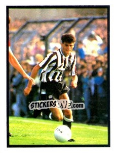Sticker Darre Jackson - Mirror Soccer 1988 - Daily Mirror