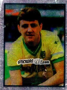 Sticker Steve Bruce - Mirror Soccer 1988 - Daily Mirror