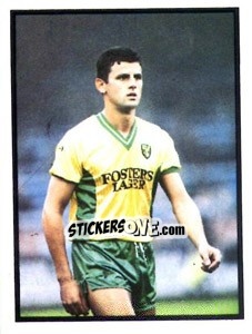 Sticker Wayne Biggins - Mirror Soccer 1988 - Daily Mirror