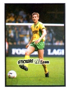 Sticker Ian Crook - Mirror Soccer 1988 - Daily Mirror
