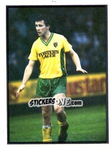 Sticker Ken Brown - Mirror Soccer 1988 - Daily Mirror