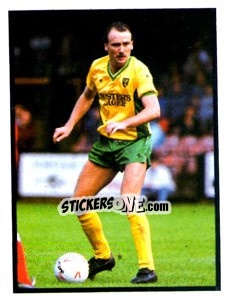 Sticker Mike Phelan - Mirror Soccer 1988 - Daily Mirror