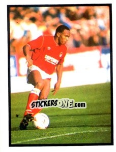 Figurina Franz Carr - Mirror Soccer 1988 - Daily Mirror