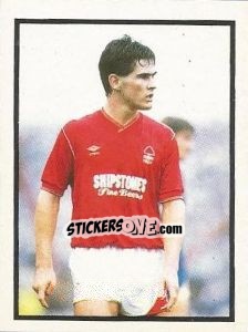 Sticker Nigel Clough - Mirror Soccer 1988 - Daily Mirror