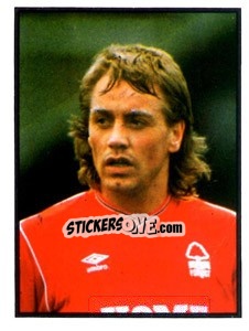 Sticker Kjetil Osvold - Mirror Soccer 1988 - Daily Mirror