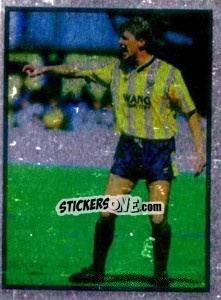 Sticker Tommy Caton - Mirror Soccer 1988 - Daily Mirror