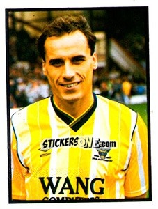Sticker Gary Shelton - Mirror Soccer 1988 - Daily Mirror
