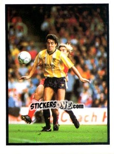 Sticker Dean Saunders - Mirror Soccer 1988 - Daily Mirror